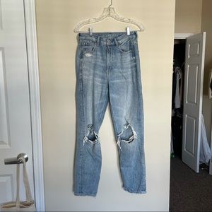 AE mom jeans